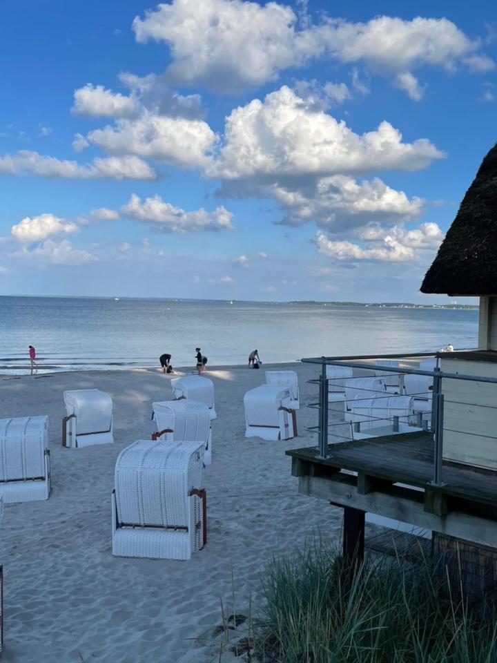 Traumhaftes Familiendomizil In Scharbeutz - Strand 500M, Kostenlos Parken, Garten Exteriér fotografie